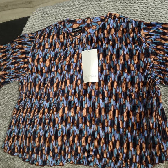 Wildfang Orange Pants And Blouse - Picture 3 of 5